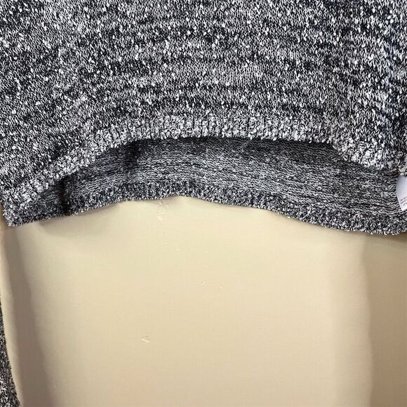 Staring At Stars Women's Cropped‎ Gray Pullover Sweater Size Small Boho Grunge - Picture 4 of 7
